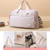 Gambar Freeknight Tas Gym Bag Travel Shoulder Bag Tas Cabin Lipat TTB109 - Ungu dari Freeknight undefined 4 Tokopedia