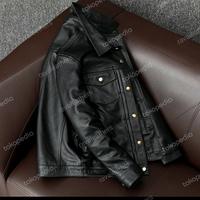 Gambar JAKET KULIT ASLI MODEL KANCING JEANS JAKET KULIT ASLI PRIA GARUT - KulitDomba, L dari Ravleather undefined 3 Tokopedia