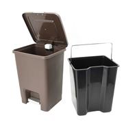 Gambar Tempat Sampah Plastik Krisbow Pedal 10 Liter - Cokelat Tua dari adeevastore20 undefined 4 Tokopedia