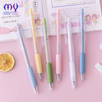 Gambar Pulpen Cetekan Pen Gel 0.5 mm Pena Tinta Hitam Alat Tulis Sekolah - Kuning dari Mynoona Toona undefined 4 Tokopedia
