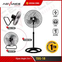 Gambar Advance Kipas Angin 3in1 TDS 18 Kipas Multifungsi 18 Inch - Random dari Hola-Shop undefined 2 Tokopedia