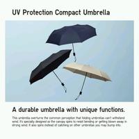 Gambar UNIQLO UV Protection Compact Umbrella Original Pocketable Payung Lipat - Black dari LUCKY DUCK SALE undefined 5 Tokopedia