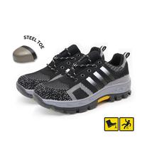 Gambar SEPATU SAFETY SPORT MURAH BERKUALITAS SNEAKERS AD 102 HITAM SEFTY SHOE - 39 dari BluwStore undefined 1 Tokopedia