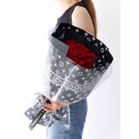 Gambar Kertas Cellophane Buket Bunga / Flower Wrapping - LV - merah dari Home Living & Decor undefined 3 Tokopedia