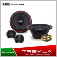 Gambar ESB Audio 3.6K2 (TREMILA) 2-Way Component Speaker "NexindoOfficial" dari Zapco Car Audio undefined 1 Tokopedia