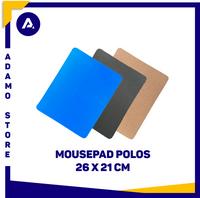 Gambar Mousepad Polos Hitam Anti Slip 26x21cm dari Adamo Store undefined 1 Tokopedia