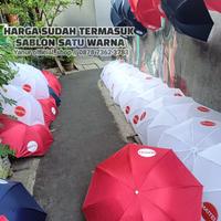 Gambar payung lipat custom logo/cetak payung/souvenir payung/sablon payung - sablon 1 warna, 8 sisi dari Yanur Official Shop undefined 1 Tokopedia