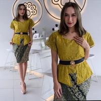 Gambar setelan kebaya model bali/kebaya lengan pendek modis store/ferrymena - silver, M dari Modis store02 undefined 1 Tokopedia