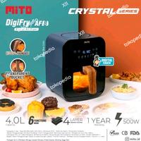 Gambar MITO AF~8 Digital Air fryer 4 Liter Low Watt Start 500W to 800W dari Xll Yoss undefined 2 Tokopedia