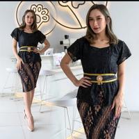 Gambar setelan kebaya model bali/kebaya lengan pendek modis store/ferrymena - silver, M dari Modis store02 undefined 5 Tokopedia