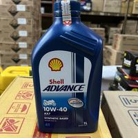 Gambar Oli Motor Bebek Shell Advance 4T AX7 10W-40 1 Liter Asli Original dari Kawan Lama Oli undefined 1 Tokopedia