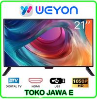 Gambar LED TV WEYON ANIMAX 21 INCH DVBT2 DIGITAL TV (Tanpa STB Lagi) - 17 INCH DIGITAL, PACKING KUAT dari TOKO JAWA ELECTRIK undefined 1 Tokopedia