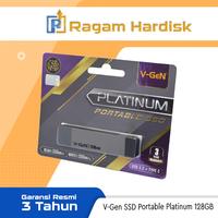 Gambar V-Gen SSD Portable Platinum 128GB - VGen 128 GB USB 3.2 Type C dari Ragam Hardisk undefined 1 Tokopedia