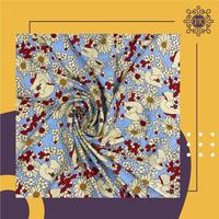 Gambar Kain Viscose Rayon Motif Kembang dari Vikrish Textile undefined 4 Tokopedia