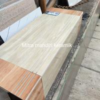 Gambar Granite tangga 30x80 20x80 / 30x90 20x90 Vandana beige list komala dari Mitra mandiri keramik undefined 1 Tokopedia