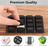 Gambar Rubber Feet Kaki Karet sticker pad furniture meja kursi elektronik - 12.7x12.7x3mm dari Random Class undefined 2 Tokopedia