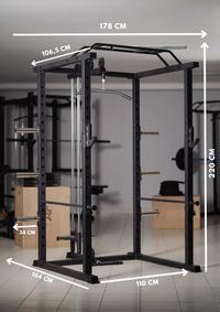 Gambar Multi Function Power Rack With Lat/Pull Attachment - A.F dari fitaf.id undefined 2 Tokopedia