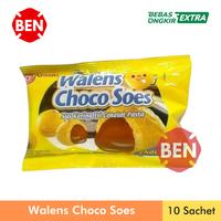 Gambar Nissin Walens CHOCO Soes 1 Renceng 10 Sachet Kue Sus Chocolate Coklat dari Ben Motoshop undefined 1 Tokopedia