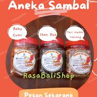 Gambar Sambal Baby Cumi, Sambal Cumi, Sambal Bu Nia, Sambal Pedas, Oleh-oleh dari Rasa Bali Shop undefined 3 Tokopedia