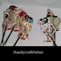 Gambar Wayang Kulit Asli Ukuran Kecil Hiasan Dinding dan Mainan - Buta Cakil dari HandycraftOnline undefined 4 Tokopedia