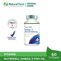 Gambar Nutriwell Omega 3 Fish Oil 1000 mg ( 60 Softgel), Nutriwell dari Apotek kesehatan04 undefined 1 Tokopedia