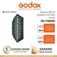 Gambar Godox Softbox SB-FS 60x60cm For Mini mount dari Pro Foto Video by PT Sahabat undefined 1 Tokopedia