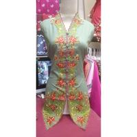 Gambar kebaya atasan encim bordir warna / seragam kerja / kebaya modern - Hitam, 3L dari Kebaya Wisuda Modis undefined 4 Tokopedia