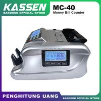 Gambar Kassen MC-40 Mesin Penghitung Uang UV IR MG Bill Money Counter Deteksi Uang P4lsu Dual Display Hitung Cepat Akurat - T1100C dari Barcode Store Solutions undefined 5 Tokopedia