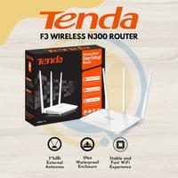 Gambar ROUTER TENDA F3 WIRELESS N300 [300Mbps,3 Antena, Easy Setup] dari Karawang Computer undefined 1 Tokopedia