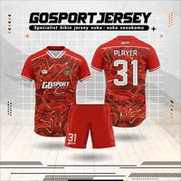 Gambar JERSEY FUTSAL CUSTOM FULL PRINTING (BISA ORDER SATU) FREE DESAIN - XS, Setelan Jersey dari gosportjersey undefined 1 Tokopedia
