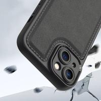 Gambar Luxury Case Leather Pro Kamera Black Infinix Hot 12 Pro - ANTIGORES DEPAN dari Levida Official undefined 4 Tokopedia
