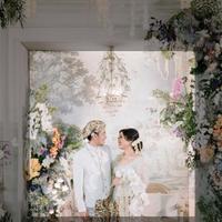 Gambar Kain Backdrop Lukisan Background Dekorasi Pelaminan Panggung Koleksi 4 - Motif Sendiri, 2,3m dari Produsen.Background undefined 2 Tokopedia