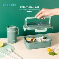 Gambar Lunch box set ecentio with handle 1000ml dari 24ers Store Intr undefined 3 Tokopedia