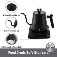 Gambar Teko Kopi Teh Elektrik Teko Listrik Pemanas Air Stainless 1000W - Tanpa Pengatur dari OTOHEROS undefined 3 Tokopedia