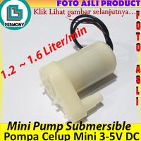 Gambar pompa air celup mini submersible water pump dc aquarium - Type-C dari Permony Store undefined 4 Tokopedia