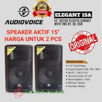 Gambar sound system sepeker elegant 15a speaker aktif elegant 15 a 2pcs dari sound audio 01 undefined 1 Tokopedia