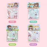 Gambar Coco Holiday Life Guka DIY Keychain Making Kit /Sticker SET Lucu Unik - Tosca dari SUKCESO Official undefined 2 Tokopedia