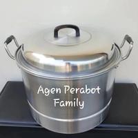 Gambar Panci Serbaguna 38 cm ORCHID /Dandang Steamer Langseng Panci Nasi 38cm dari Agen Family Perabot undefined 3 Tokopedia