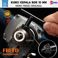 Gambar Kunci Bor 10mm 13mm MOLLAR FREED ASLI key drill chuck kepala Bor - KUNCI BOR 10MM dari IKA-OFFICIAL undefined 4 Tokopedia