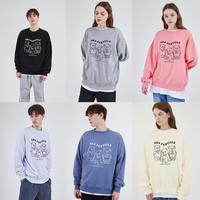 Gambar ONA Basement "Ona Particle" Crewneck Grey Secondthrift Seoul Brand dari Bejo Rahardjoe 88 undefined 5 Tokopedia