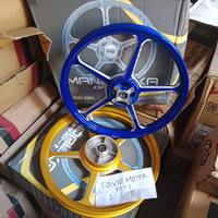Gambar velg racing jupiter/mx lama mandalika power/ copy inkei gold / blue dari david motor pati undefined 1 Tokopedia