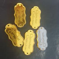 Gambar Label Akrilik Mirror - Merah, 1x2cm dari delta-design undefined 4 Tokopedia