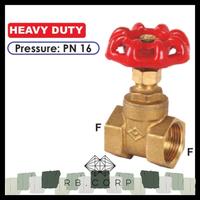 Gambar GATE VALVE KUNINGAN HEAVY DUTY HD 1 1/2 inch PN 16 SAILING 1-1/2" dari RB Corp undefined 1 Tokopedia