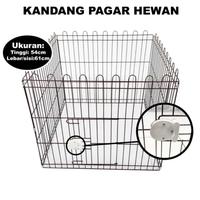 Gambar Kandang Pager Kelinci Anjing Kucing 1 Set 4sisi - Spare Kunci 1pcs. dari JEV PET SHOP ONLINE undefined 1 Tokopedia