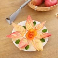 Gambar ELtamart Alat Cetak Buah Hiasan Triangle Fruit Carving Knife Stainless dari ELtamart Official undefined 5 Tokopedia