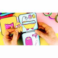 Gambar bebek mini viral paper duck house paper doll mainan edukasi anak bebek dari DRD Doll Shop undefined 3 Tokopedia