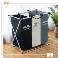 Gambar KERANJANG TEMPAT CUCIAN BAJU PAKAIAN BERSIH KOTOR LAUNDRY BAG BESAR dari BStore id Official undefined 1 Tokopedia
