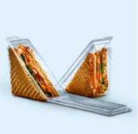 Gambar Mika Sandwich / Mika plastik Segitiga / Mika tray Roti PER PACK-50 pcs dari Putra Plastik23 undefined 1 Tokopedia