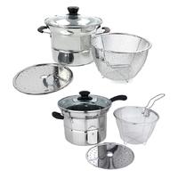 Gambar Panci 3 in 1 Kukus, Rebus & Goreng / Deep Fryer Alat Masak Serbaguna - GG KUPING, Normal dari Chiahouseware undefined 1 Tokopedia