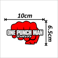 Gambar Stiker One Punch Man | Sticker Cutting Saitama Motor Mobil - TulisanHitam dari Sticker Online SO undefined 2 Tokopedia